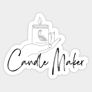 Candle Maker Sticker